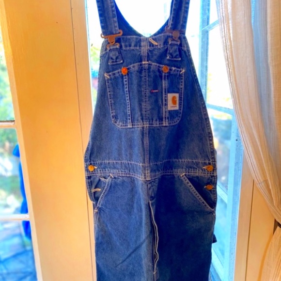 Carhartt Other - RETRO VINTAGE CARHARTT OVERALLS • MADE IN USA • 34/34
